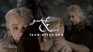geralt & ciri ~ i will look after you {the witcher s3}