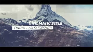 After Effects Template: Cinematic Slideshow