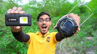 Camping Gadgets Part-2 | रात में ये चीज़े आपके बहुत काम आएंगी | Night Camp in Jungle