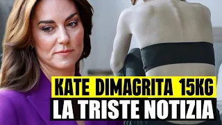 KATE MIDDLETON È DIMAGRITA 15 KG: ARRIVATO L'ANNUNCIO SHOCK. C'È PREOCCUPAZIONE