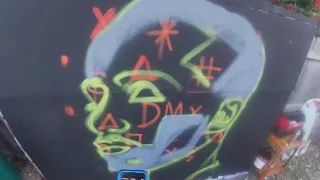 RIP DMX - Music Mural