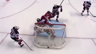 Max Mamin's tough angle goal vs Devils (2018)