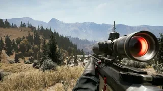 Far Cry 5 Stealth Sniper Gameplay no HUD