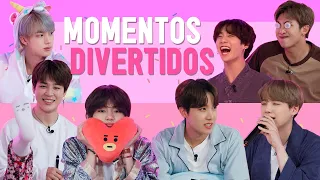 "EL SHOW DE BTS" MOMENTOS DIVERTIDOS!!! (SUB ESPAÑOL) BTS FUNNY MOMENTS!