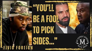 “YOU DON’T KNOW THESE N*****!!!” FIVIO TALKS PICKING A SIDES BTW DRAKE & KANYE