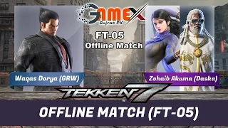 Tekken 7 Waqas Dorya (GRW) vs Zohaib Akuma (Daska) (Ft-05 Offline Match)