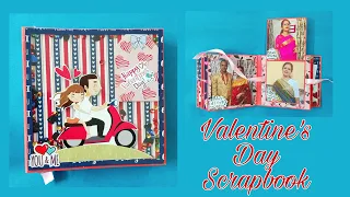 Valentine's Day Scrapbook | Valentine's Day Gift | Scrapbook Idea