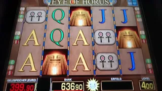 Merkur Automat let's play 4 Euro fach eye of horus 😍