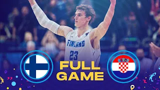 Finland v Croatia | Full Basketball Game | FIBA EuroBasket 2022