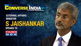 EAM S Jaishankar’s searing response on tackling China, Pak & mind games | Converse India