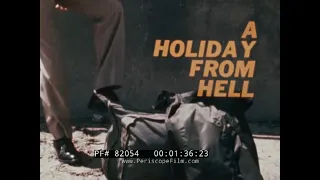 " A HOLIDAY FROM HELL "  1967 - G.I.s on LEAVE FROM VIETNAM  / R&R FILM    TAIPEI, TAIWAN  82054