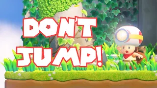 Can You Beat Captain Toad Without Jumping?