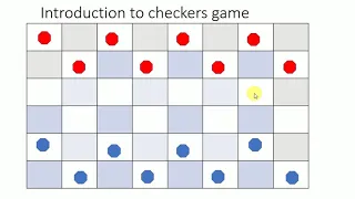 Machine Learning Checkers game class 5