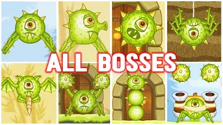 Red Ball 5 All Bosses Gameplay (Android, IOS) With Music