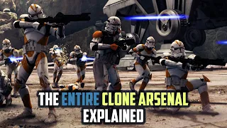 Every Blaster Used by the Clone Army