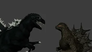 Gojira VS Godzilla Minus One (Godzilla Meme/Blender Animation)