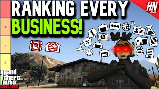 The ULTIMATE GTA Online Business Tier List!