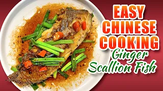 Easy Chinese Cooking | Ginger Scallion Fish Fillet