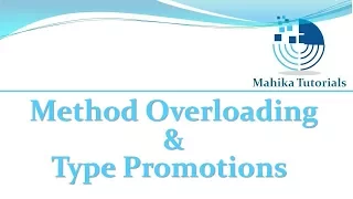Core Java 25 - Method Overloading And Type Promotions