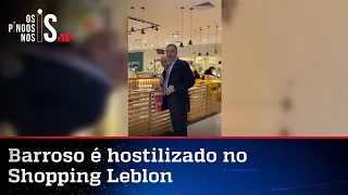 Em shopping, Barroso é interpelado sobre o 7 de Setembro: "Tava difícil, né?"; veja vídeo