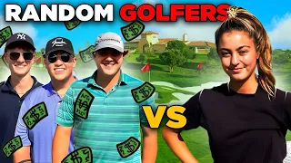 Can I Beat These RANDOM Golfers I FOUND??