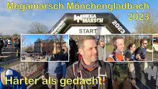 Megamarsch Mönchengladbach 2023 - Zu untrainiert! Das war viel härter als ich dachte.