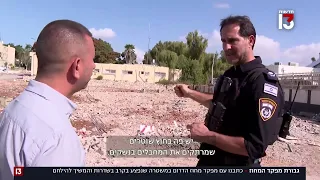 מפקד מחוז דרום במשטרה שנפצע בקרב בשדרות והמשיך להלחם