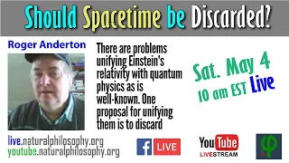 Should Spacetime be Discarded? with Roger Anderton