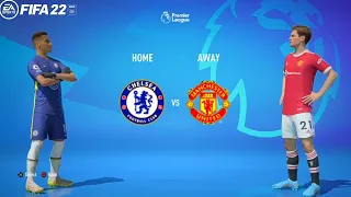 FIFA 22 | Chelsea Vs. Manchester United | Raphinha to Chelsea | Full Match at Stamford Bridge