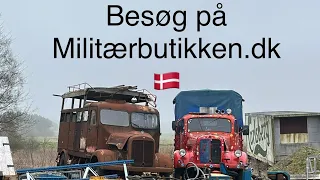 Besøg på Militærbutikken.dk / Besuch der Militærbutikken.dk
