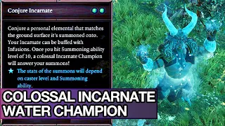 Conjure Colossal Incarnate Champion Water Divinity 2