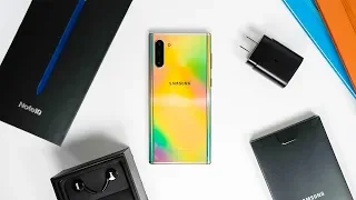 Galaxy Note 10 Unboxing& Initial Impressions