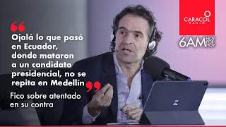 ¿Qué sabe Federico Gutiérrez del atentado en su contra para asesinarlo? | Caracol Radio