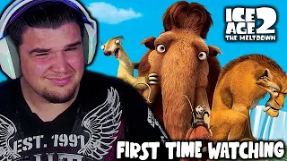 FIRST TIME WATCHING Ice Age 2 The Meltdown Movie Reaction