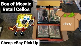 Cheap eBay pick up!! 2022 Mosaic Baseball Retail Cello Box!!