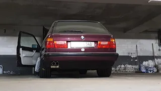 BMW E34 540i cold start after 1 year