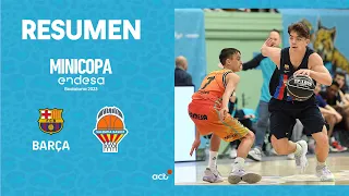 Barça - Valencia Basket (90-65) RESUMEN | Minicopa Endesa Badalona 2023