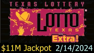 Lotto Texas Winning Numbers 14 February 2024. Today TX Lotto Drawing Results Wednesday 2/14/2024