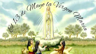 El 13 de mayo la virgen Maria (Ave de Fatima) - en órgano.
