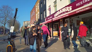 Walking London’s Hackney High Streets incl. Dalston & Stoke Newington | 4K | Feb 2021