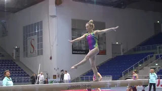 MyKayla Skinner Solid On Beam (USA) - Day 1 Training, Jesolo 2016