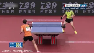 Wang Manyu vs Zhu Yuling | Chinese National Championships 2017