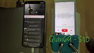 Cheap headphone sound test Vido vs Qian69