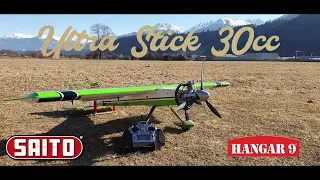 Maiden flight - Hangar 9 Ultrastick 30cc with Saito FG-60R3