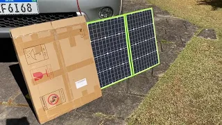 Aliexpress 150w portable solar panel malfunction