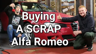 Alfa Romeo 156 Saved From The Scrap Yard.