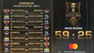 MSI 2019 Play-In Highlights ALL GAMES 1-4 Day 1 First Half of matches