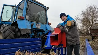 Все Буде Україна! Безкоштовне тепло взимку, подрібнювач гілок PALCHE PG 120T надійний помічник