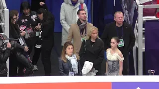 Alina Zagitova GP Moscow Cup 2018 before SP