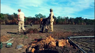 Раскопки в полях. Бои за Харьков! Фильм № 4/ Search in the fields. Fights for Kharkov! Part 4